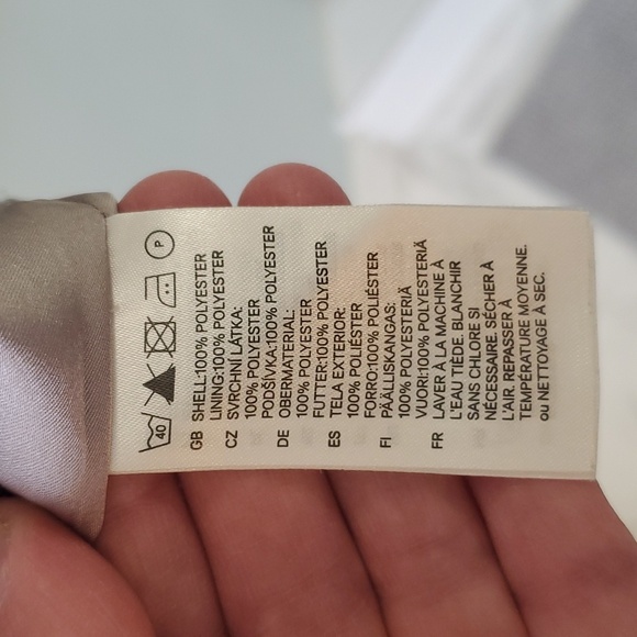 H&M taupe size 10 short sleeve dress - Picture 4 of 4